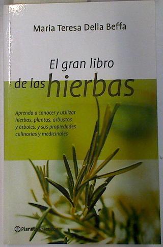 El gran libro de las hierbas. | 132309 | Della Beffa, María Teresa