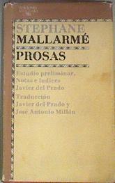 Prosas | 160775 | MALLARMÉ, Stéphane/Estudio preliminar nota e indices, Javier del Prado