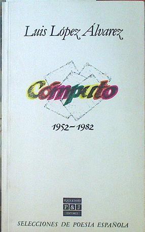 Cómputo (Poesía 1952-1982) | 118821 | López Alvarez, Luis