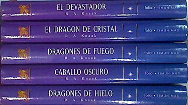 El Reino de los Dragones 5 Tomos (Obra Completa) 1 Dragones de Hielo 2 Dragones de Fuego 3 El Devast | 88162 | Knaak, Richard A.