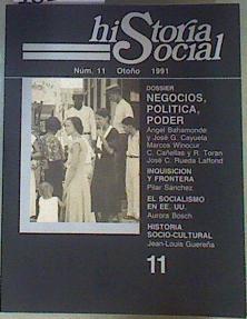 Historia Social. Núm 11. Otoño 1991 | 161292 | Javier Paniagua y José A. Piqueras