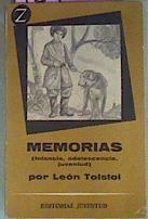 Memorias Infancia Adolescencia Juventud | 16460 | Tolstoi Leon