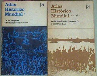 Atlas Historico Mundial T I De los origenes a la revolución francesa T II De la revolución francesa | 37447 | Werner Hilgemann, Hermann Kinder