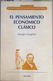 El pensamiento económico clásico | 166130 | Lunghini, Giorgio