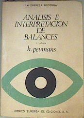 Análisis e Interpretación de Balances | 161708 | Peumans, Herman