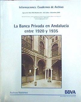 La Banca Privada En Andalucía Entre 1920 Y 1935 | 45207 | --