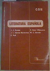 Literatura española | 165450 | García Barrientos, José Luis/Sanz Villanueva, S.