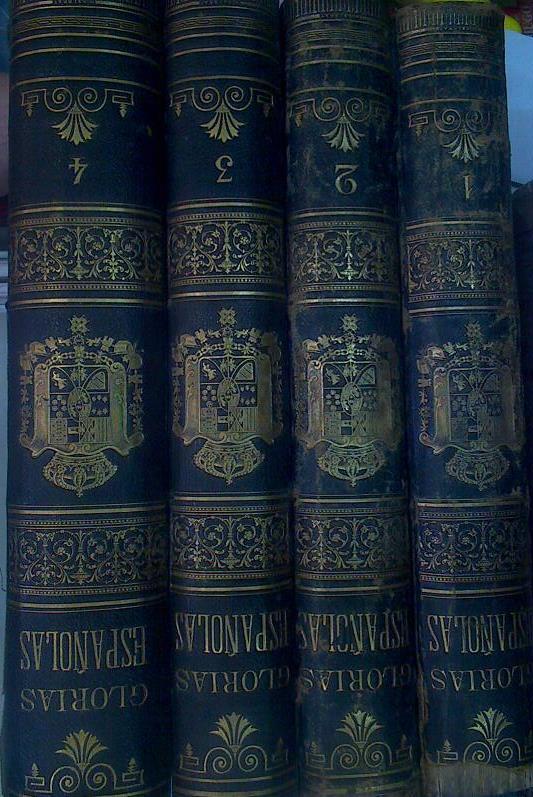 Glorias Españolas . Tomos, I, II, III y IV (Obra Completa) | 154671 | Carlos Mendoza