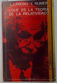 Que es la teoría de la relatividad? | 129581 | Landau, Levy D./Rumer, Y.