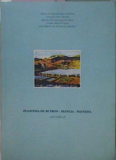 Plasentia De Butron Plencia Plentzia ( Apuntes II ) | 19176 | Anton De Madariaga Zobaran/Gonzalo Duo Benito/María José Lanzagorta/Gorka Mayor López/José María de Hormaza Igartua