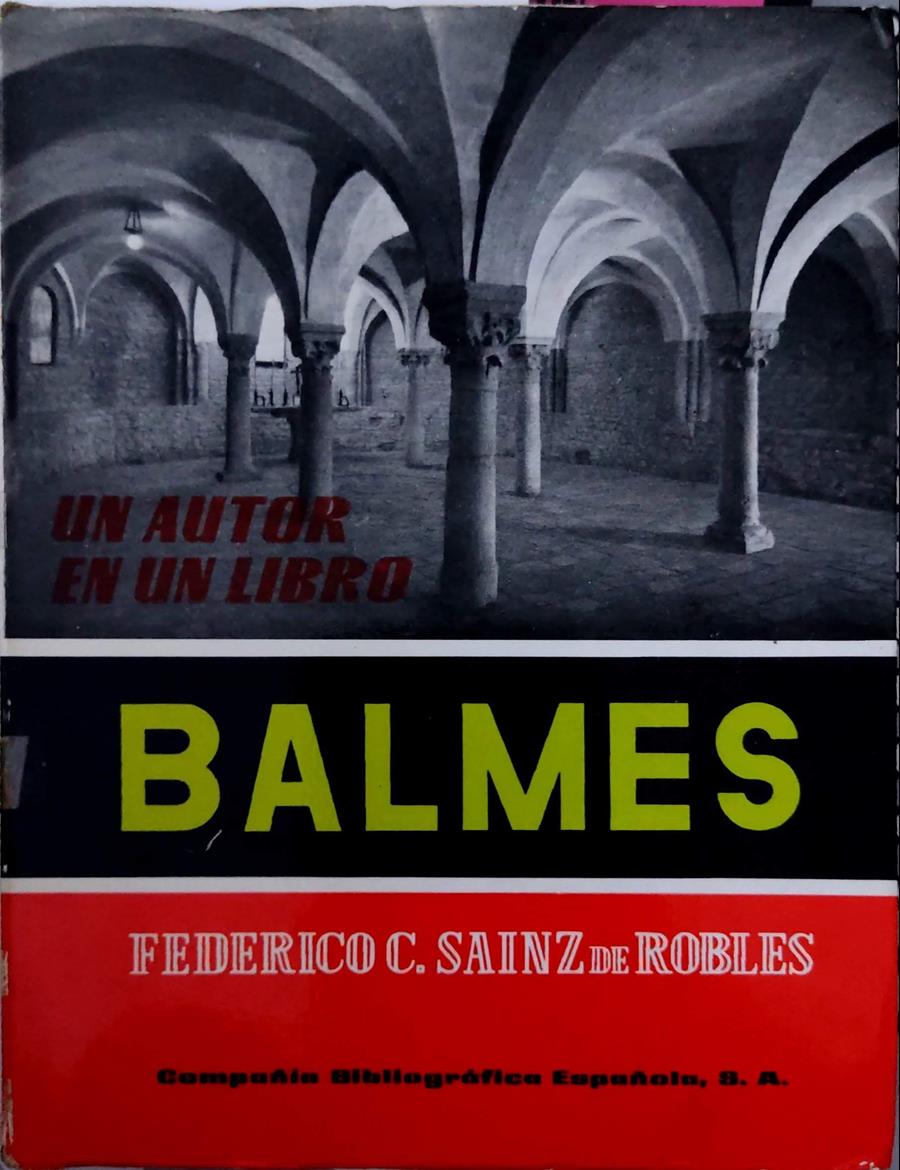 Jaime Balmes | 135320 | Sainz de Robles, Federico C.