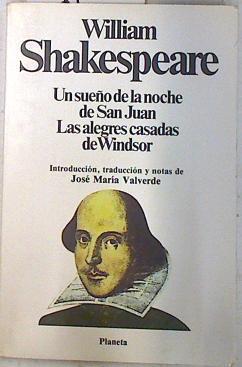 Un sueño de la noche de San Juan. Las alegres casadas de Windsor | 73096 | Shakespeare, William