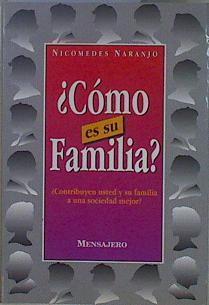 ¿Cómo es su familia?: ¿contribuye usted y su familia a una sociedad mejor? | 150309 | Naranjo, Nicomedes