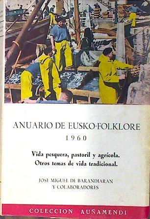 Anuario de Eusko-Folklore 1960 | 95419 | de Barandiaran, José Miguel