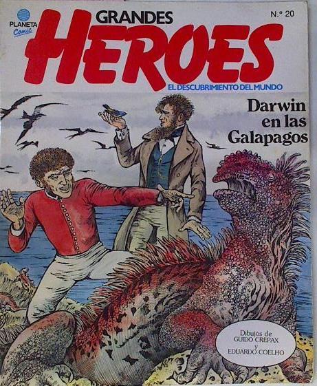 Darwin En Las Galápagos -  La travesia de Australia | 68017 | Crepax Guido  ( Ilustrador)/Marie Claude Rouzier ( Guión)/Eduardo Coelho (  Ilustrador)/Jean Ollivier ( Guión)