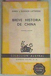 Breve Historia De China | 51206 | Lattimore, Owen Y Leonor