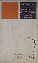 Individuo y colectividad. (El caso de José Hierro) | 146349 | Peña Peña, Pedro Jesús de la