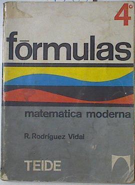 Fórmulas 4º Matemática Moderna | 67443 | Rodríguez Vidal