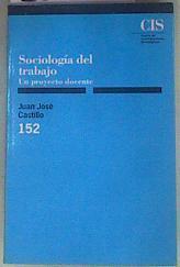 Sociología del Trabajo: Un proyecto docente | 161469 | Castillo, Juan José