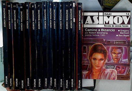 ISAAC ASIMOV MAGAZINE del 1 al 15 (LOTE 15 numeros) | 142943 | VVAA