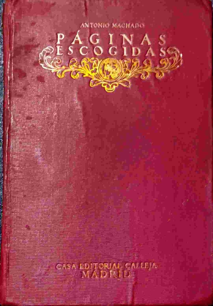 Páginas escogidas | 138546 | Antonio Machado