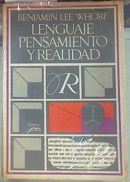 Lenguaje, pensamiento y realidad | 155046 | Whorf, Benjamin Lee