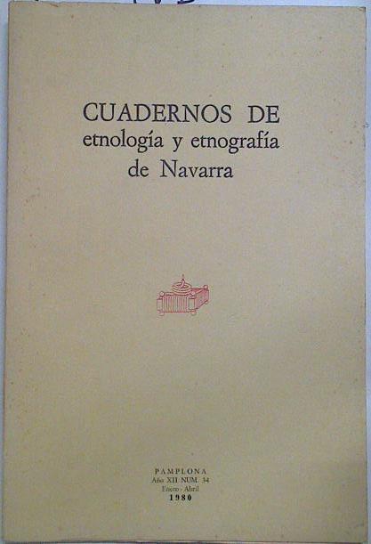 Cuadernos de etnología y etnografía de Navarra Nº 34 | 128610 | V.A.