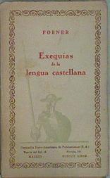 Exequias de la lengua castellana | 148771 | Forner