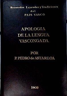 Apología de la lengua vascongada | 143606 | Astarloa, Pablo Pedro