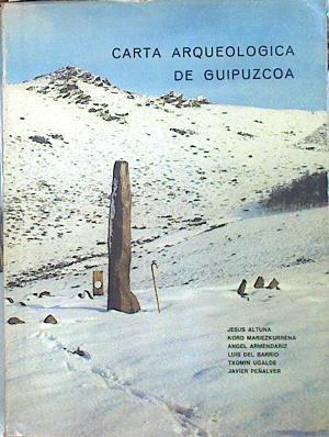 Carta arqueologica de Guipuzcoa. Munibe. Volumen 34. Fasciculos 1 / 3 | 141740 | Koro Mariezkurrena, Jesus Altuna/Luis del Barrio, Angel Armendariz