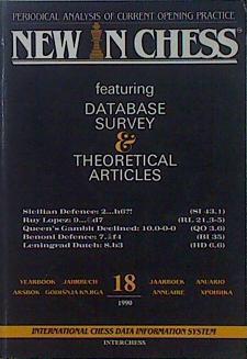 New in Chess Yearbook 18 / 1990 featuring database survey & theoretical articles | 149035 | VVAA