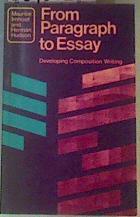 From Paragraph to Essay :Developing Composition Writing | 164051 | Herman. Hudson, Maurice Imhoof