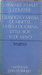 Grandeza Y Miseria De Minette, La Bella De Lorena. Little Boy. 10 De Mayo 1968 | 59508 | J Kraemer P Halet L Goustine