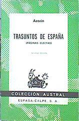 Trasuntos De España (Páginas Electas) | 47560 | Azorín