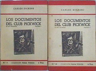 Los documentos del club Pickwick 2 Tomos | 103868 | Carlos Dickens