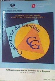 Numero Especial Sobre Entidades de Economia Social  Cuadernos de gestión vol. 4-2 | 161588 | Varios