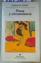 Prosa y circunstancia | 165364 | Lynch Frigerio, Enrique A. J.