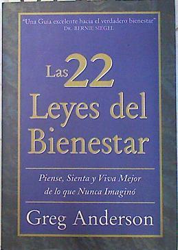 Las 22 leyes del bienestar | 72288 | Anderson, Greg