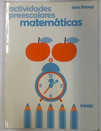 Actividades preescolares: matemáticas | 129682 | Throop, Sara