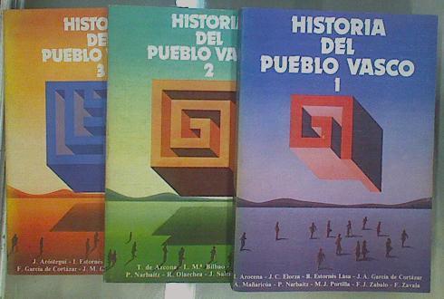 Historia Del Pueblo Vasco Tomo 1, 2 Y 3 | 57857 | Vvaa