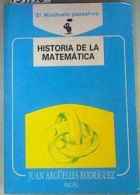 Historia de la matemática | 159178 | Argüelles Rodríguez, Juan