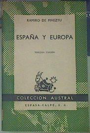 España y Europa | 154914 | Maeztu, Ramiro de