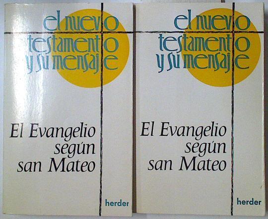 El Evangelio segun San Mateo 1 y 2 (Obra completa) | 128379 | Trilling, Wolfgang