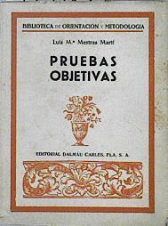 Pruebas objetivas | 97976 | Mestras Martí, Luis Mª