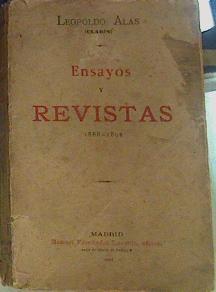 Ensayos y revistas (1888-1892) | 156475 | CLARIN, Leopoldo Alas