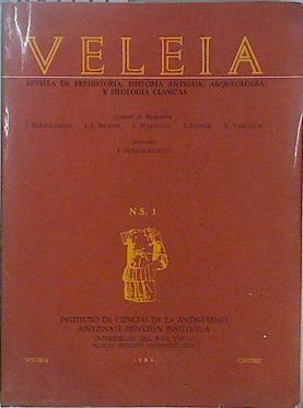 Veleia  - Revista de Prehistoria, Historia Antigua, Arqueología y Filología Clásicas 1984 | 147939 | VVAA