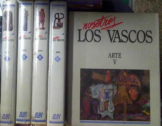 Nosotros los vascos Arte 5 Tomos (Obra Completa) | 88322 | Crespillo Irazu, Manuel/VVAA