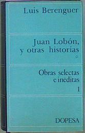 Obras Selectas E Inéditas 1 | 61810 | Berenguer Luís