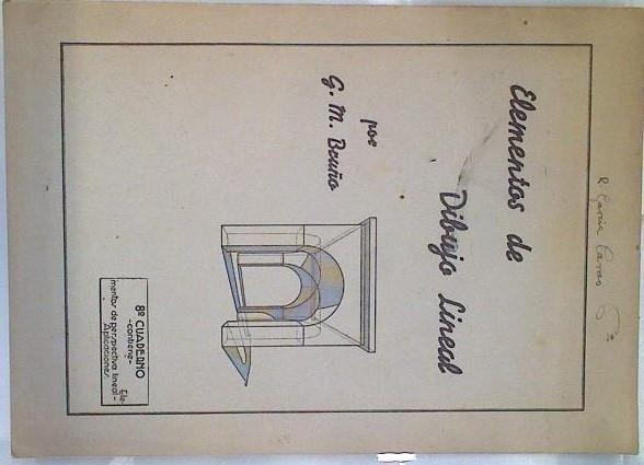 Elementos de dibujo Lineal Cuaderno Nº 8 Elementos de perspectiva lineal . Aplicaciones | 133345 | G.M. Bruño