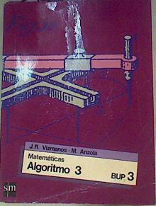 Matematicas Algoritmo: 3 BUP | 159950 | Anzola González, Máximo